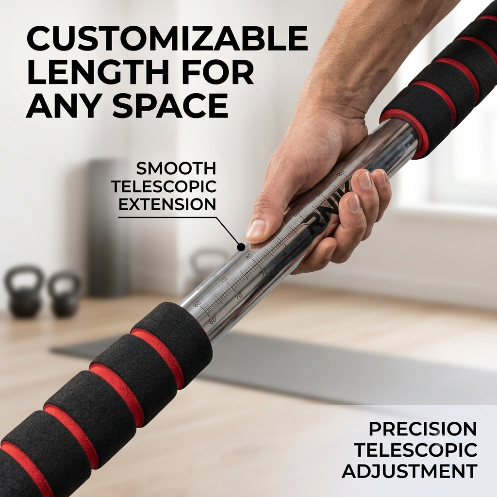 Adjustable Pull-Up Bar Equipment for Strength Training