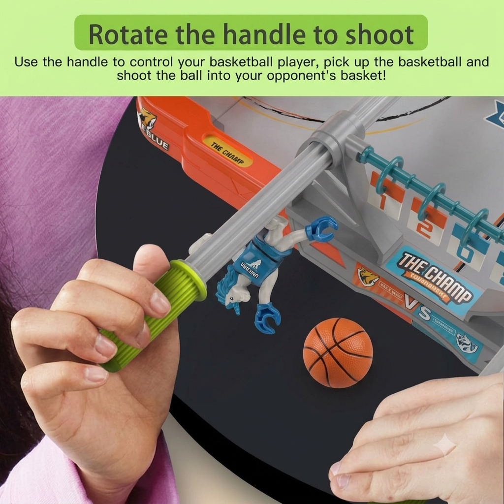 Interactive Kids Desktop Basketball Game for Indoor Fun