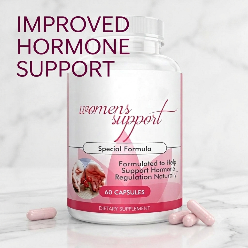 Women’s Care Capsules – Red Clover & Sage Leaf Herbal Supplement for Everyday Wellness