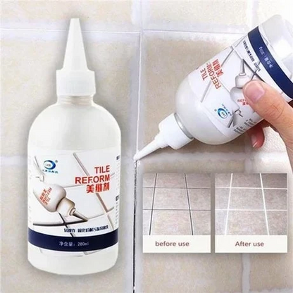 Waterproof White Tile Gap Sealant for Bathroom & Home Repairs
