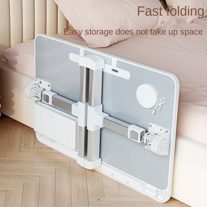 Portable Metal Laptop Bed Desk Adjustable Notebook Table